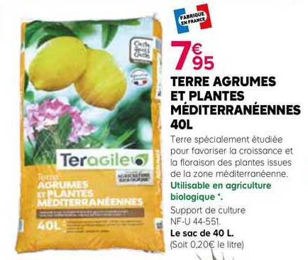 terre agrumes et plantes méditerranéennes 40l