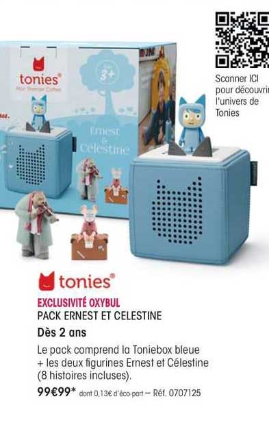 tonies pack ernest et celestine