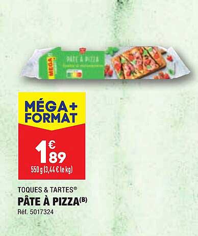 toques & tartes pâte à pizza
