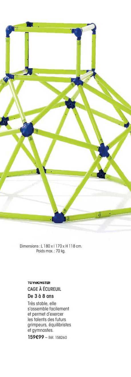 toymonster cage à écureuil