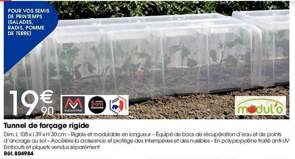 tunnel de forçage rigide