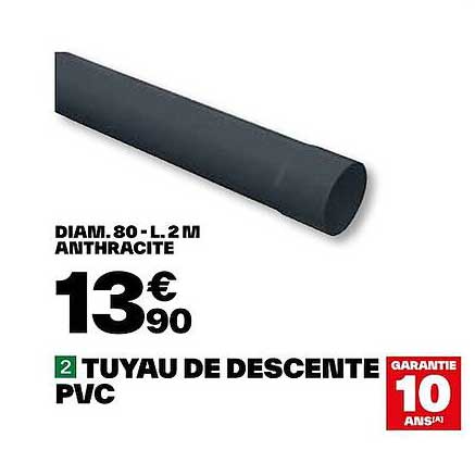 tuyau de descente pvc