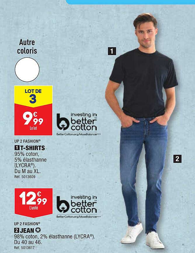 up2fashion 1 t-shirts up2fashion 2 jean
