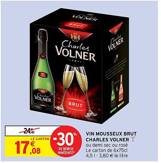 vin mousseux brut charles volner