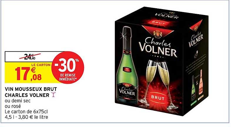 vin mousseux brut charles volner