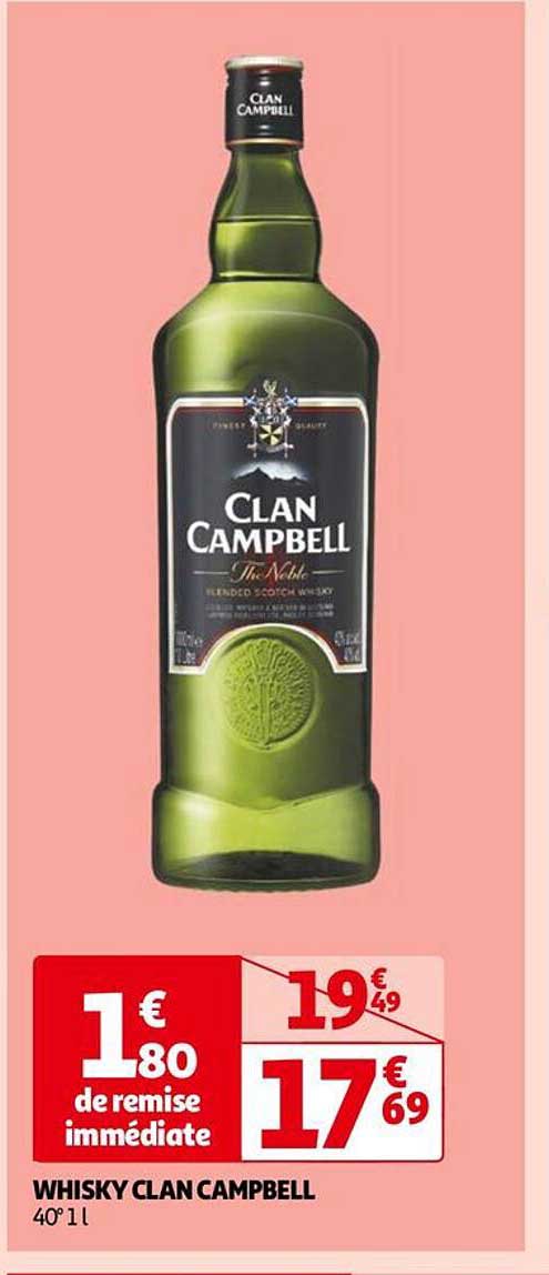 whisky clan campbell