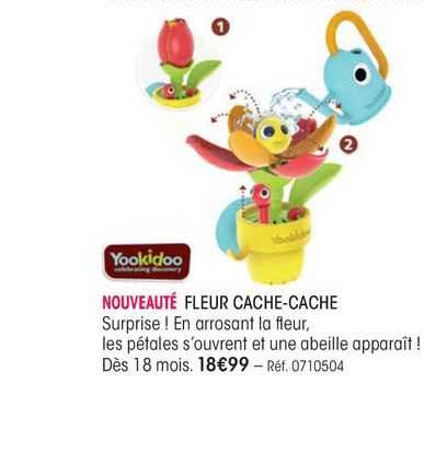 yookidoo fleur cache-cache