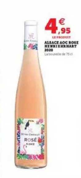 alsace aoc rose henri ihrhart 2020