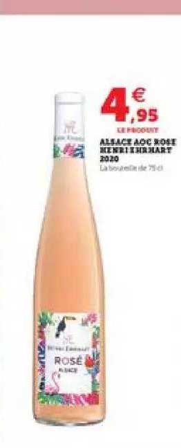 alsace aoc rose henri ihrhart 2020