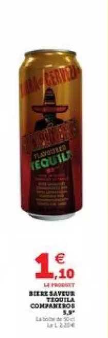 bière saveur tequila companion 3.5°