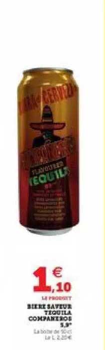 bière saveur tequila companion 3.5°