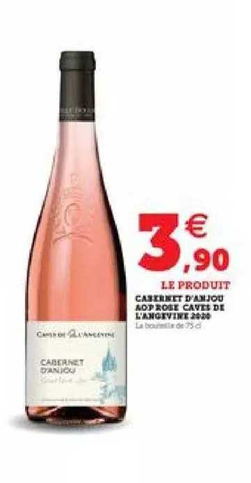 Cabernet D'anjou Aop Rose Caves De Langervine 2020