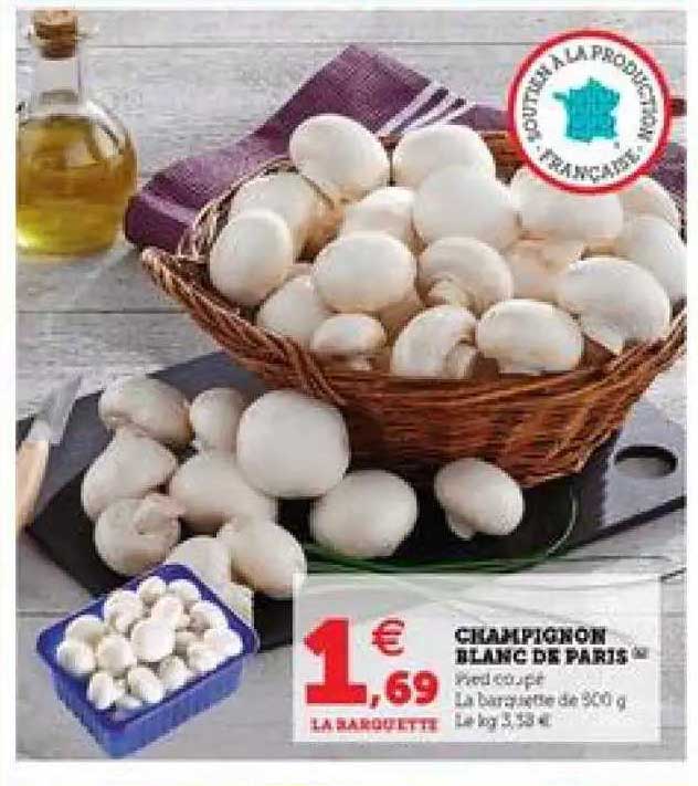 Champignon Blanc De Paris