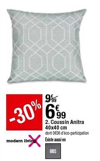 coussin anitra 40 x 40 cm