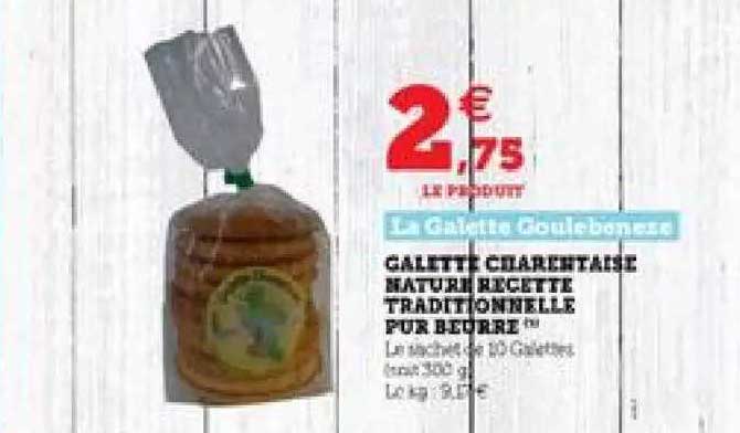 galette charentaise nature recette traditionnelle pur beurre