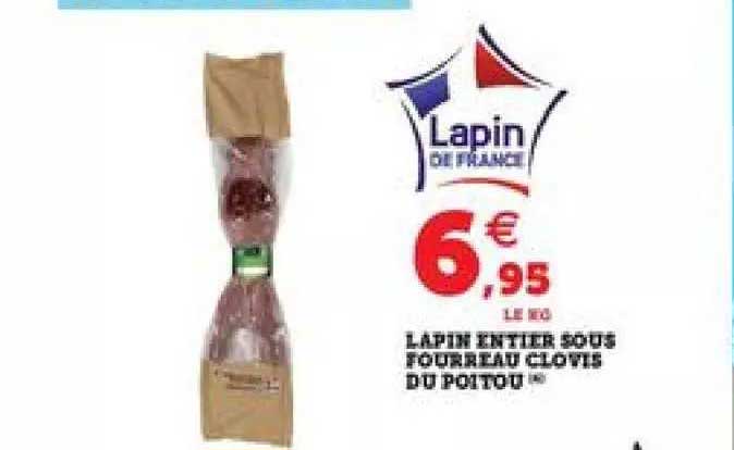 Lapin Entier Sous Fourreau Clovis Du Poitou
