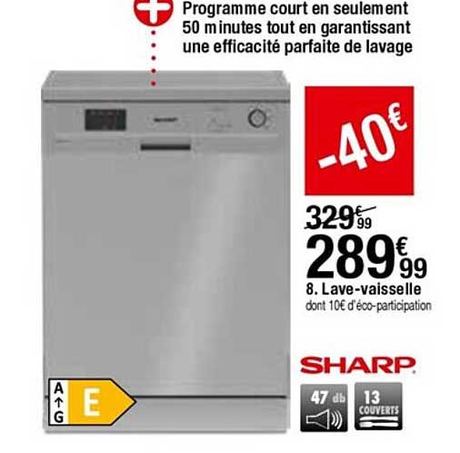 lave-vaisselle sharp