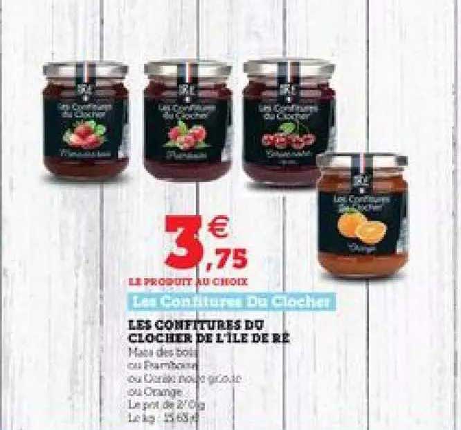 les confitures du clocher de l'île de ré