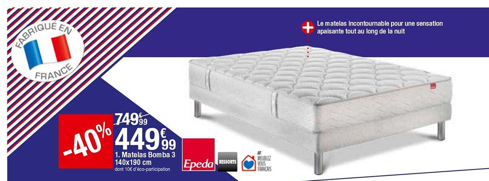 matelas bomba 3 140 x 190 cm epeda
