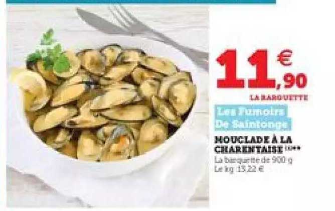 mouclade à la charentaise