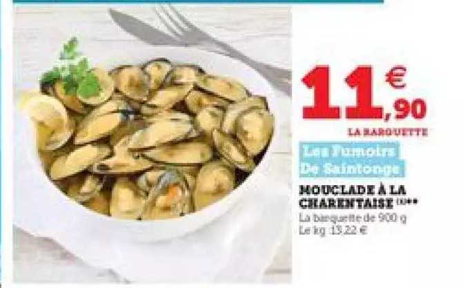 mouclade à la charentaise