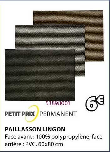 Paillasson Lingon