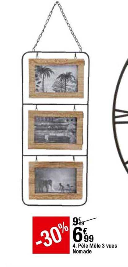 pêle mêle 3 vues nomade