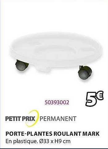 porte-plantes roulant mark