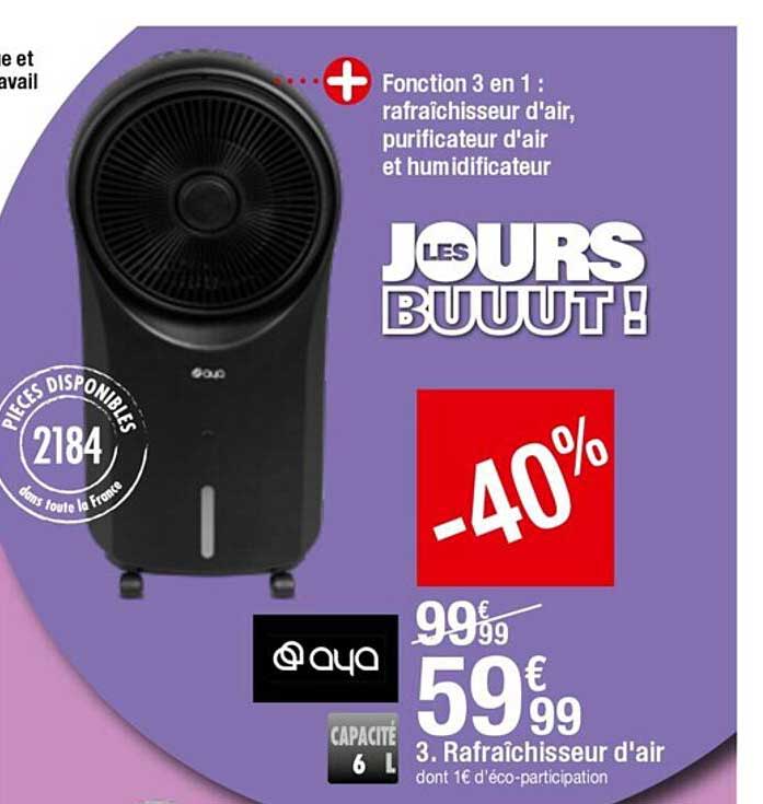 rafraîchisseur d'air aya