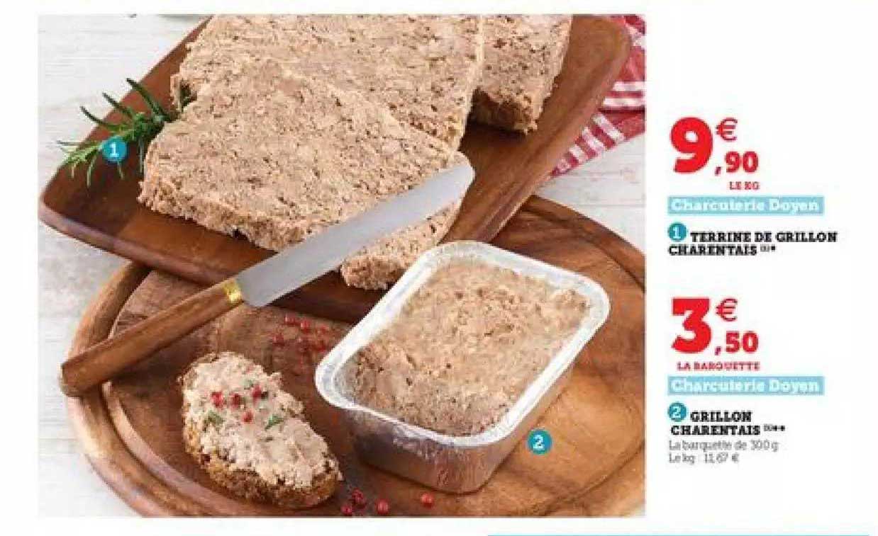 terrine de grillon charentais grillon charentais