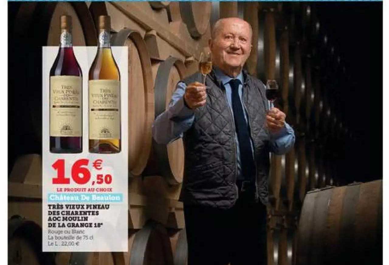 très vieux pineau des charentes aoc moulin dela grange 18°