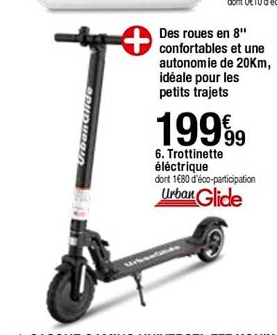 trottinette électrique urban glide