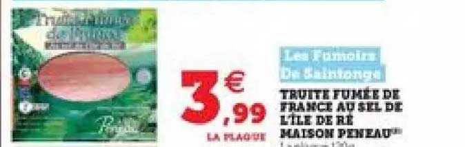 truite fumée de france au sel de l'île de ré maison peneau