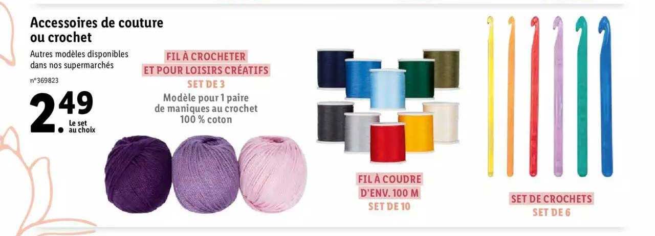 Accessoires De Couture Ou Crochet