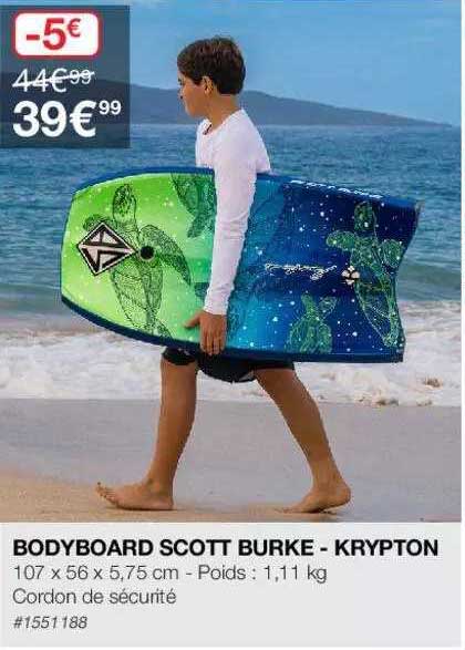 bodyboard scott burke - krypton