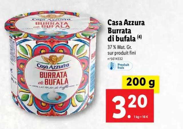 casa azzura burrata di bufala