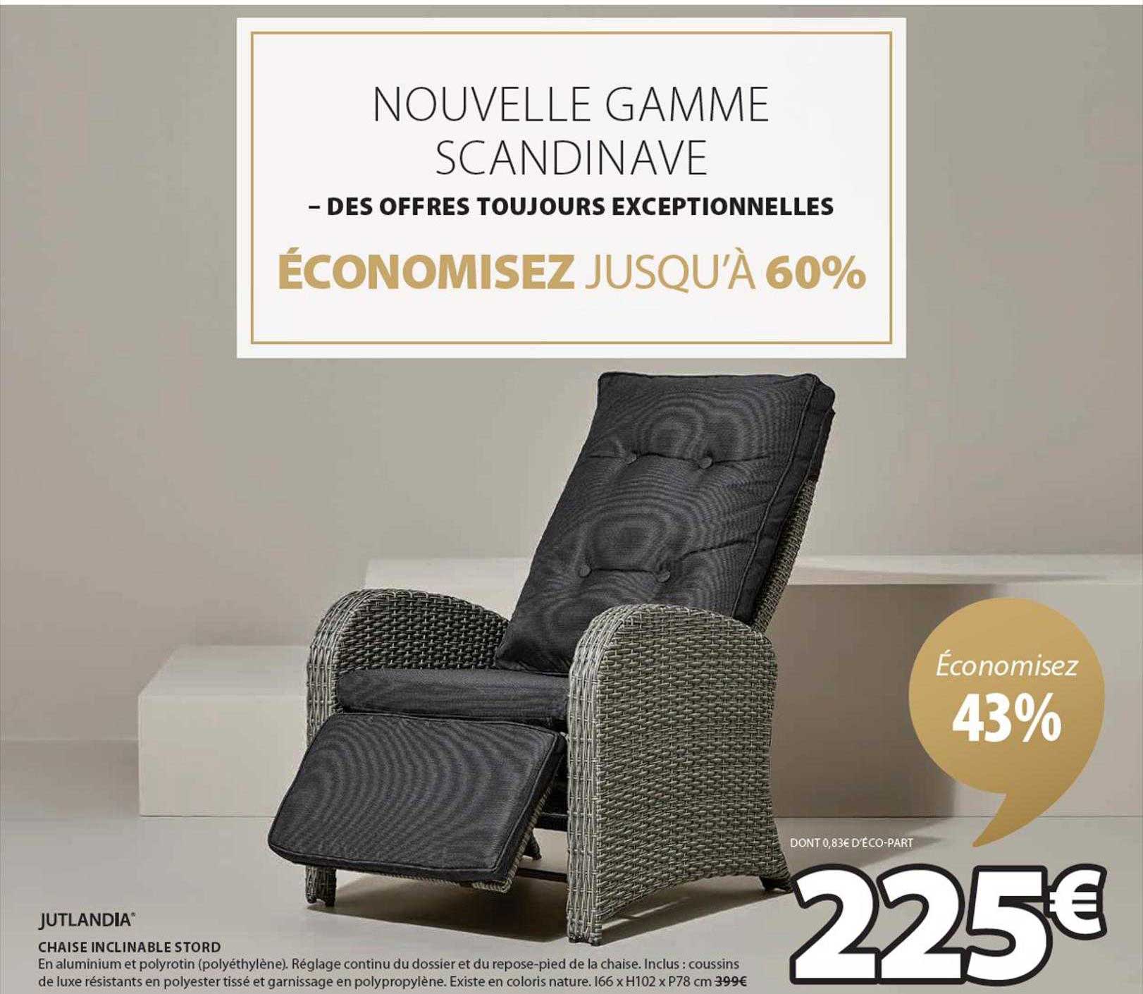 Chaise Inclinable Stord Jutlandia