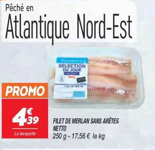 filet de merlan sans arêtes netto