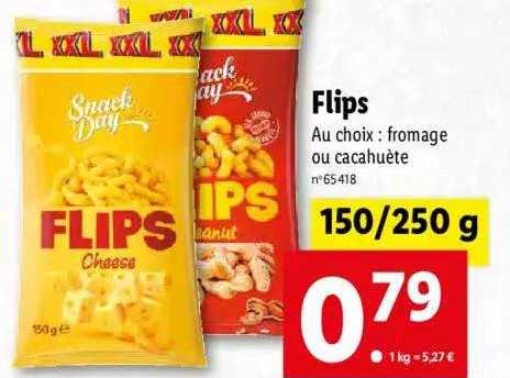 flips snack day
