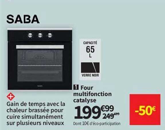 Four Multifonction Catalyse Saba
