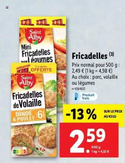 fricadelles saint alby