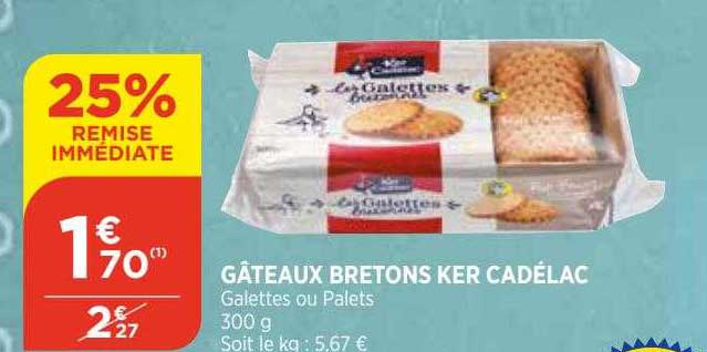 gâteaux bretons ker cadélac