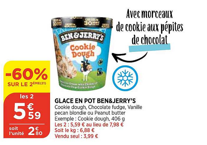 Glace En Pot Ben&jerry's