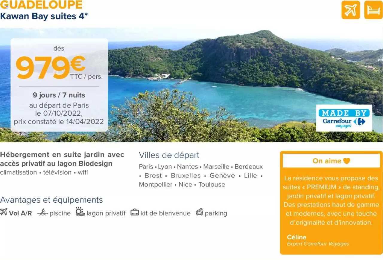 guadeloupe : kawan bay suites 4*