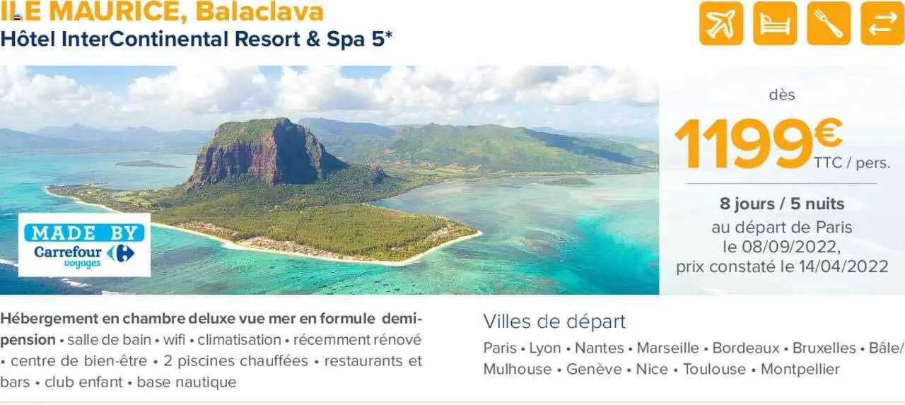 île maurice, balaclava : hôtel interContinental resort & spa 5*