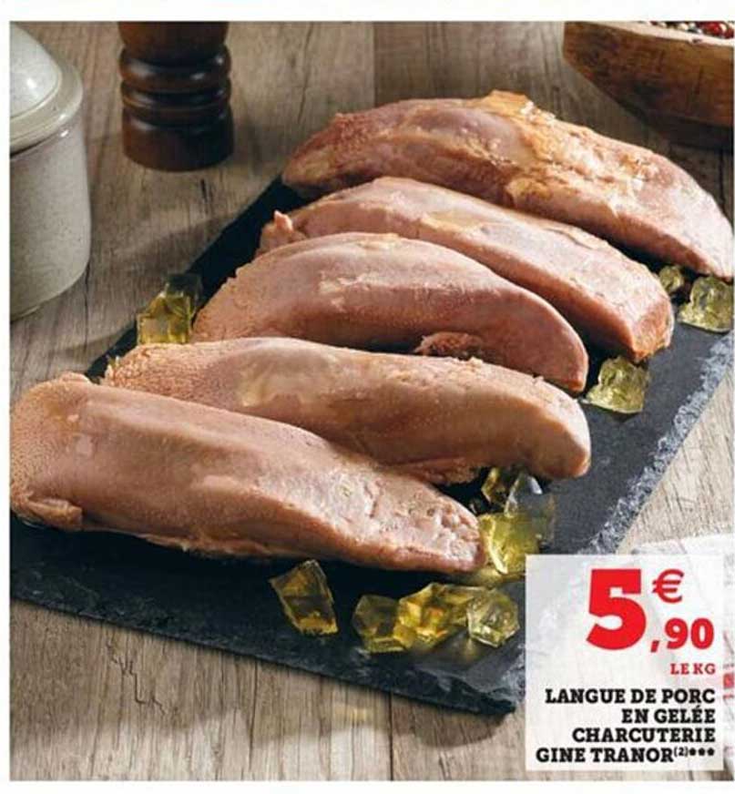 Langue De Porc En Gelée Charcuterie Gine Tranor