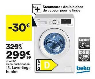 lave-linge hublot beko