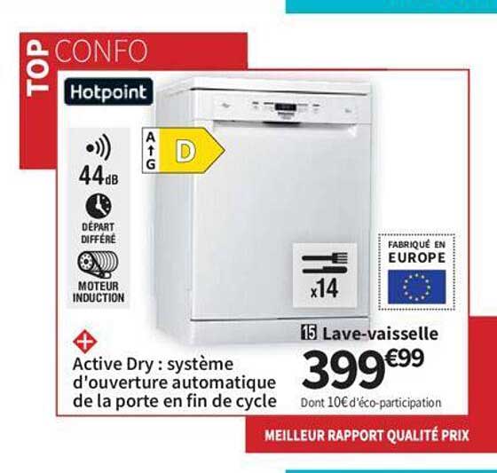 lave-vaisselle hotpoint