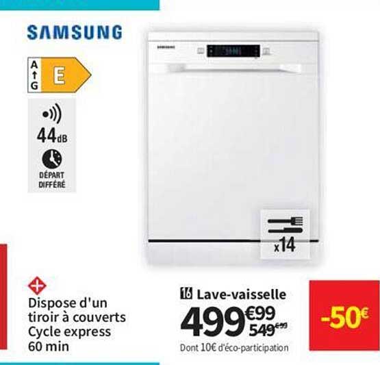 lave-vaisselle samsung