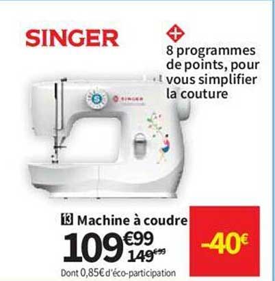 machine à coudre singer